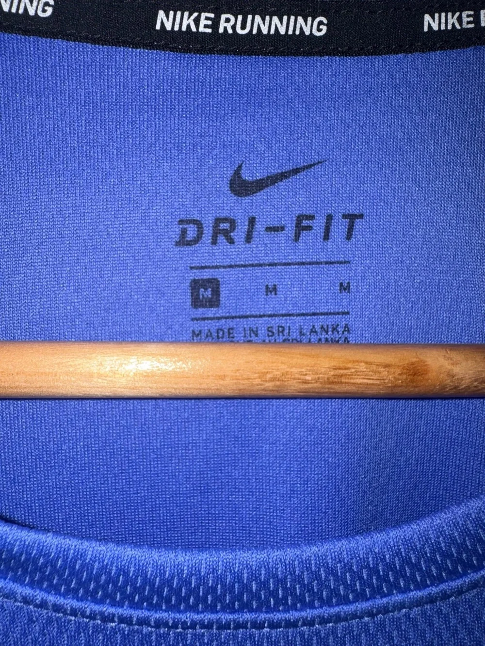 Nike Running Women’s Dri-FIT Short-Sleeve T-shirt Blue Size Medium